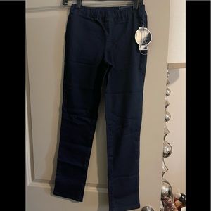 Karen Scott Navy Comfort Waist Pants